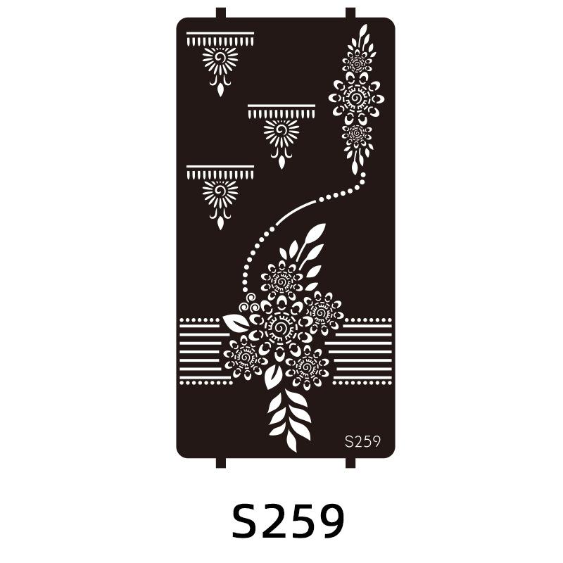 Indian Hannah Tattoo Template Tattoo Hand Drawn Template Juice Tattoo Sticker Painted Hennatattoo