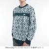 New Balance Crew Neck Sweater Logo Golf 3 Men's (Stretch, Jacquard) / / 012-4270004 112_Blue [S]