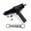 Rivet Drill Attachment Aluminum Alloy Nut Adapter Easy To Install Cordless Riveter for