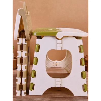 Plastic Folding Small Stool Portable Thickened Household Space-saving Outdoor Fishing Bench Horse Chair Lightweight Shrink