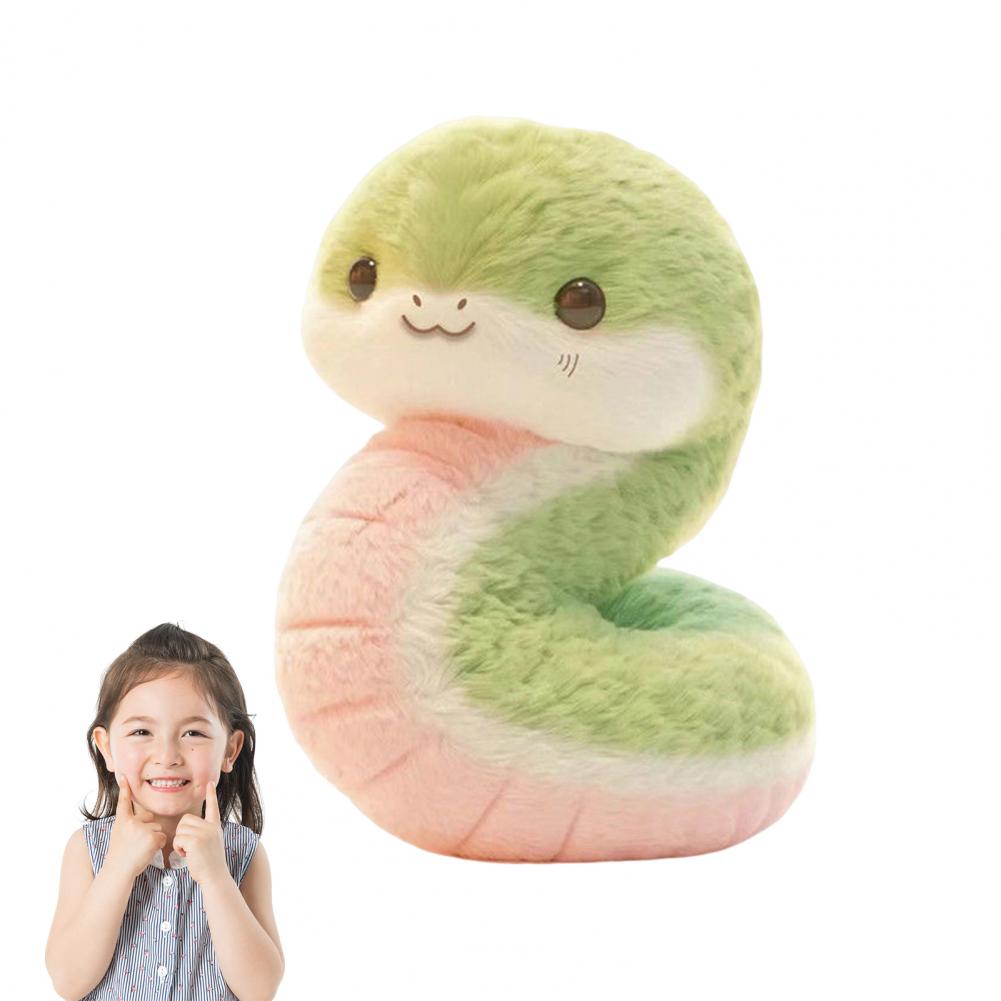 Chinese Zodiac Snake Doll Soft Snake Plush Toy Zodiac Snake Theme Gift for Kids Adults Cute Little Stuffed Doll 25 Cm Zodiac