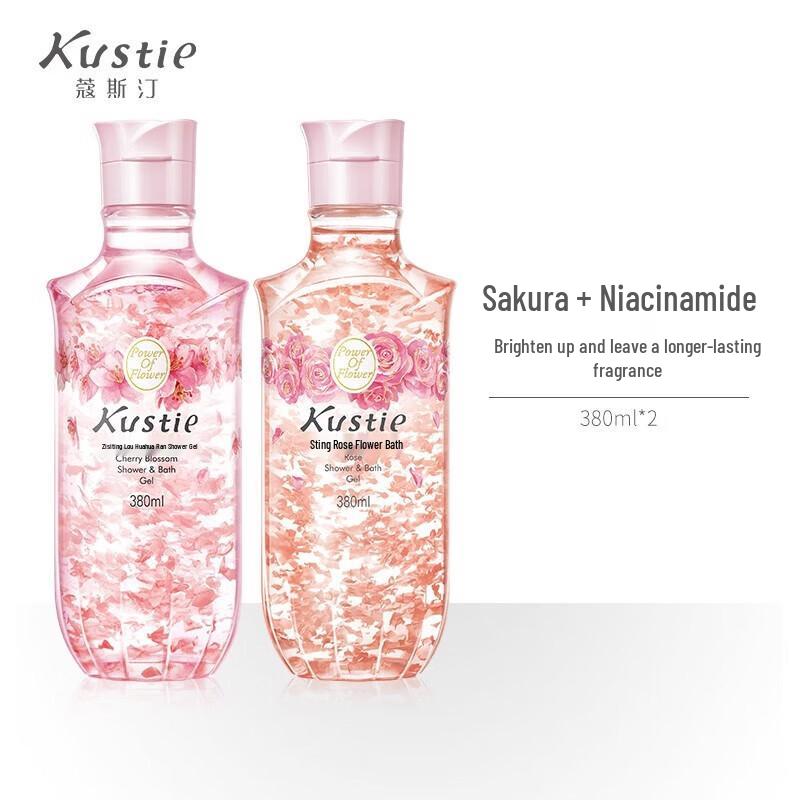 Coasting Petal Scented Shower Gel Duo Set