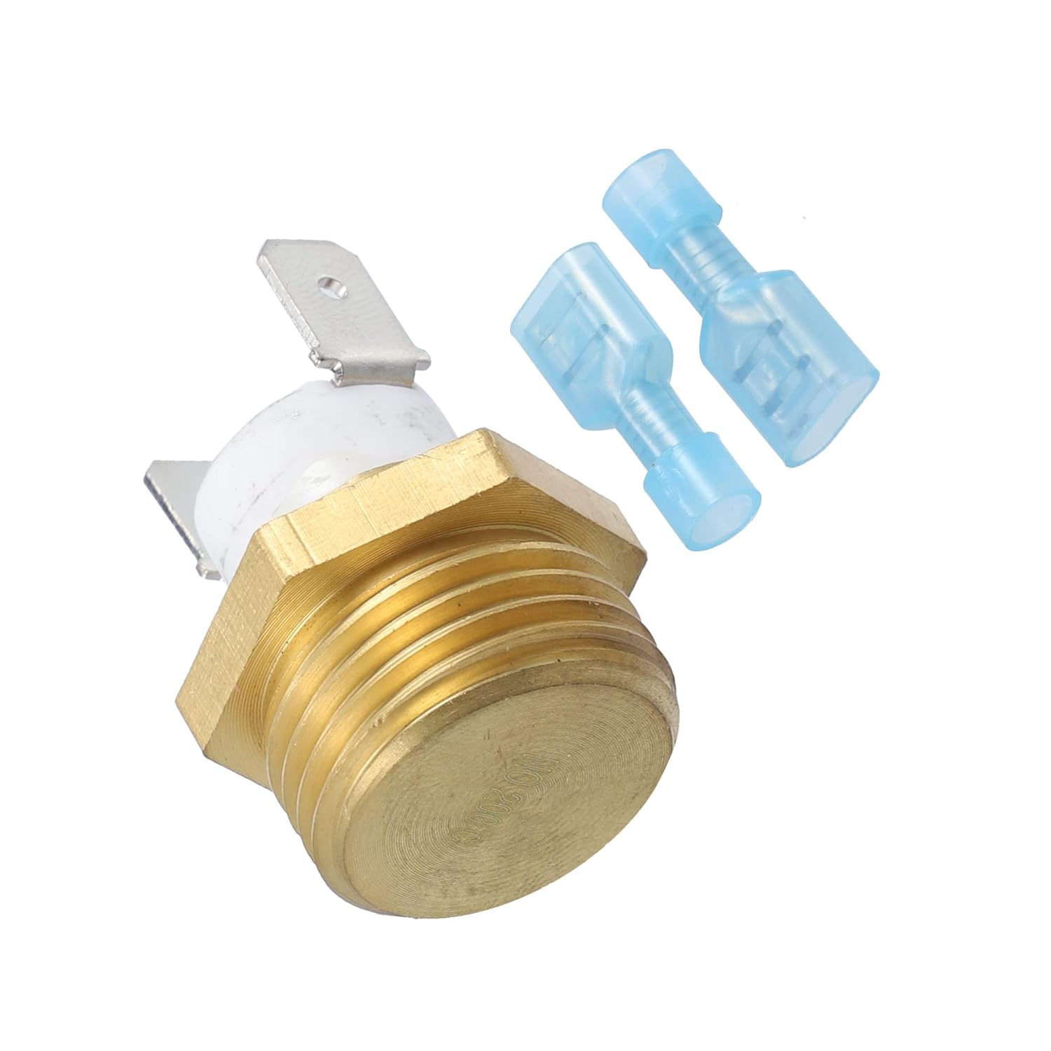 

Unifizz Universal Automotive Radiator Engine Cooling Fan Temperature Thermo Sensor Switch 1/2 NPT 200 Degrees on 185 Degrees Off