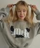 5OML Black Cat Sweatshirt (Melange Gray)