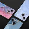 Luxury Phone Case For iPhone 16 15 14 11 Pro Max 13 12 XS X XR 7 8 Plus Shockproof Marble Ink Wash Cover Protect Funda