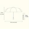 [Automatic Folding Umbrella] Automatic Folding Umbrella An accordion and music notes pattern. Portable collapsible design, cas