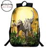 2021 Dinosaur Print Backpack for Boys - Primary School Children's Backpack
