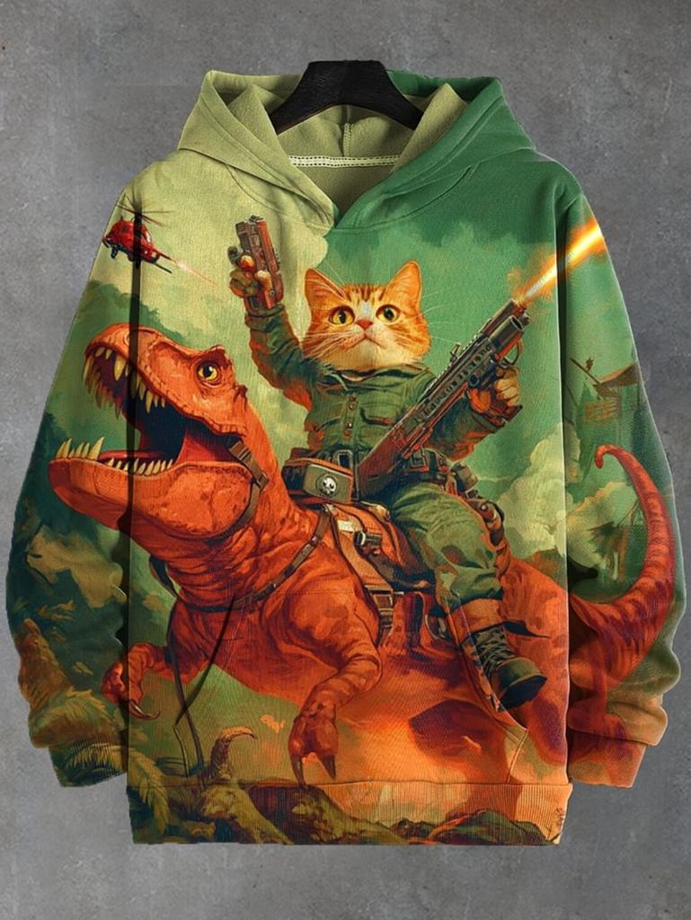 Fun Japanese Harajuku Children's Clothing Kids Hoodies Long Sleeve Casual Y2k Hoodie Spring Autumn Outdoor Boy Child Sweatshirt