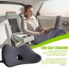 Lendenwirbelstütze für Autositz 2 in 1 Fahrersitz Rückenpolster Memory-Schaum Kissen Leichtes Keilkissen für Autozubehör