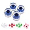 Custom PU Light Up Wheels for Longboard Cruiser Night Glow Skateboarding Downhill Mountain Rebuild Set