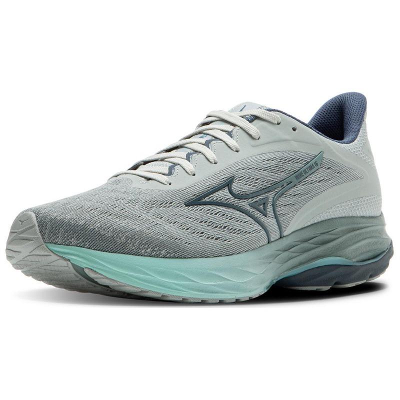 Mizuno WAVE ULTIMA 16 unisex low-top comfy versatile anti-slip wear-resistant running shoes light grey J1GC251931