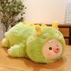 Cute party model piggy throw pillow plush toy girl bed sleeping doll warm heart to accompany girlfriend birthday gift