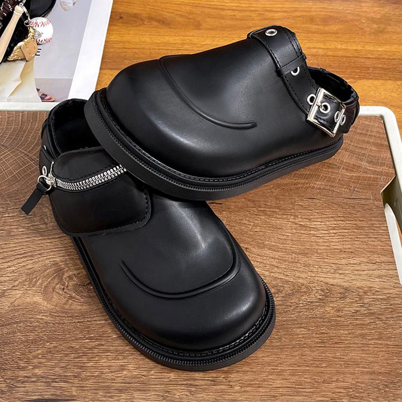 Módní ploché platformové dámské pantofle ležérní slingback mules boty pohodlné designové dámské sandály 2025 léto nové vycházkové dámské zapatillas