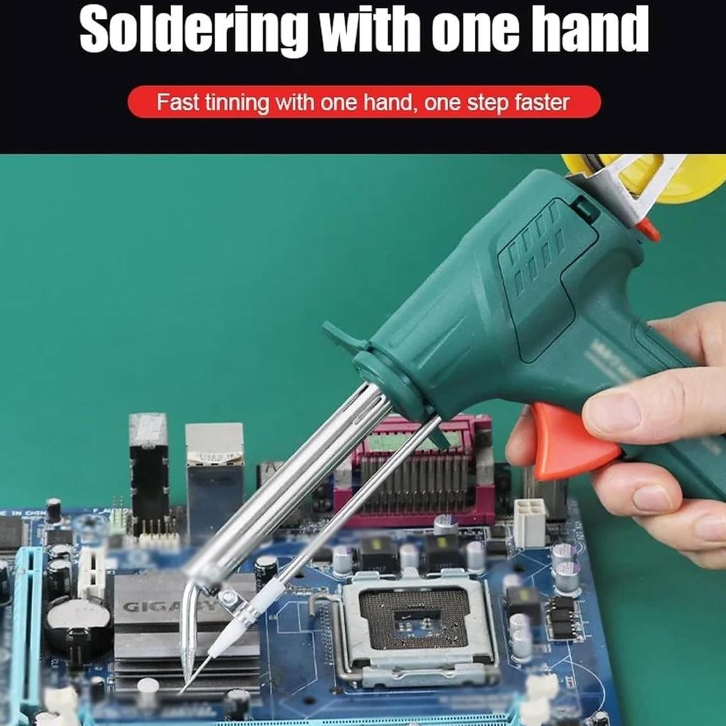 Internally Heated Industrial Laser Welding Tools, Multi-Function Soldering Iron Soldering Gun Set, 60 W-110 V Soldering Iron Gun, for Electronics