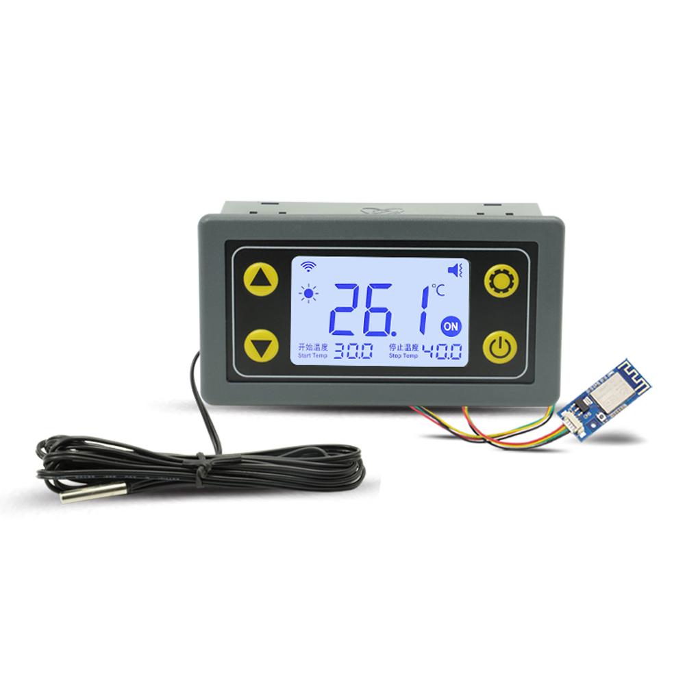 

SA10-W WIFI Remote Temperature Controller Module Refrigeration And Heating High Low Temperature Alarm Cloud Record