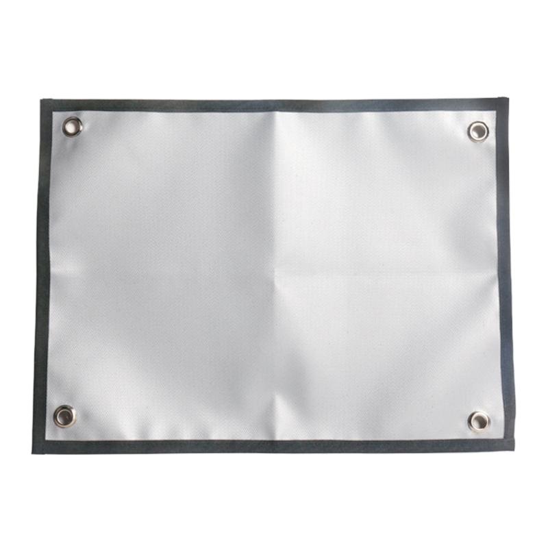 Easy Cleaning High Temperatures Resistant Silicone Grilling Pad Silicone Texture for Backyard Barbecue Camping Safety серый