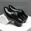 New Men Leather Shoes High Quality Casual Shoes For Men Handmade Comfortable Formal Dress Men Flats Lace-Up Oxfords Shoe