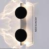 Rotatable Wall Light Modern Porch Wall Lamp Water Ripple Wall Lamp Atmosphere Wall Sconces for TV/Mirror Bedroom Living Room