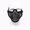 Outdoor Tactical Half-Face Steel Mesh Protective Sports Mask