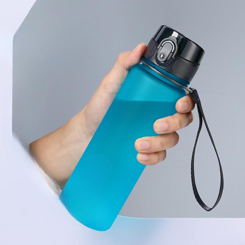 Portable Plastic Cup for Men Women Outdoor Sports Fitness Large Capacity Anti Drop Handheld Water Bottle 1000ml