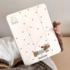 Polka Dot Lucky Dog Y-fold iPad MINI7 Tablet 10/9/8 Generation A16 Protective Case pro 11inch air6 Protective Cover