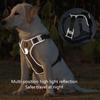 Dog Harness Vest Walking and Training Pet  Rope Harness and Leash Set Adjustable Dogs Collar Harness No Pull for French Bulldog