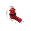 1pc Aluminum Alloy Valve Motorcycle Rim 90 Degree Angle Motorcycle Wheel Tire Tubeless Valve Stems For Rim Wheel Parts
