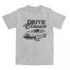 Awesome W201 Drive The Classic Car T Shirts Men Women Crew Neck Cotton 190E Vintage Cars Short Sleeve T Shirt Large Size Tshirt
