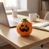 Halloween Pumpkin Stress Ball Toy Glow In the Dark Squishy Squeeze Ball for Kids and Adults Sensory Relief and Focus Aid