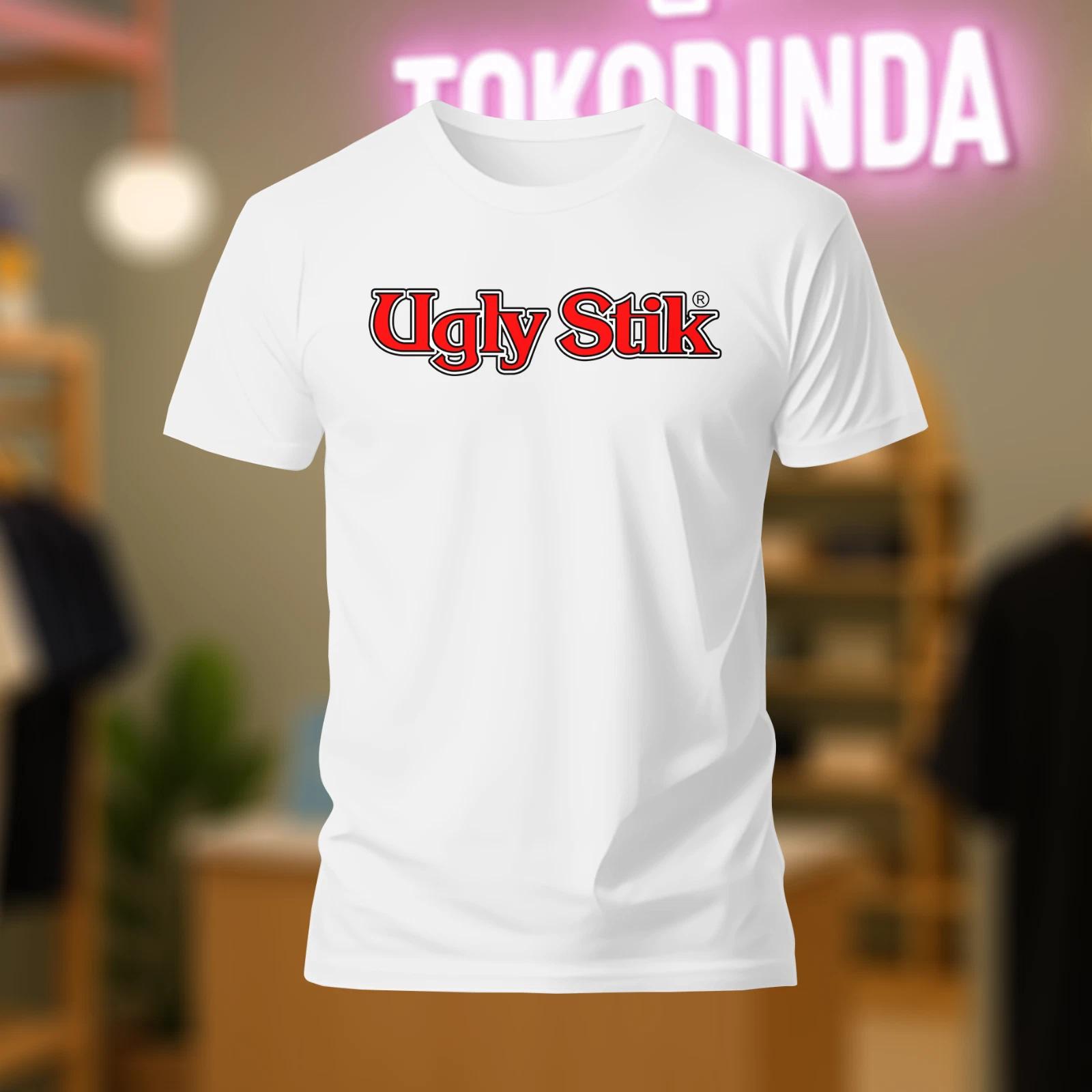 Ugly Stik Bigwater Spinning Rod logo T-Shirt Funny Made In USA S-5XL XXXL