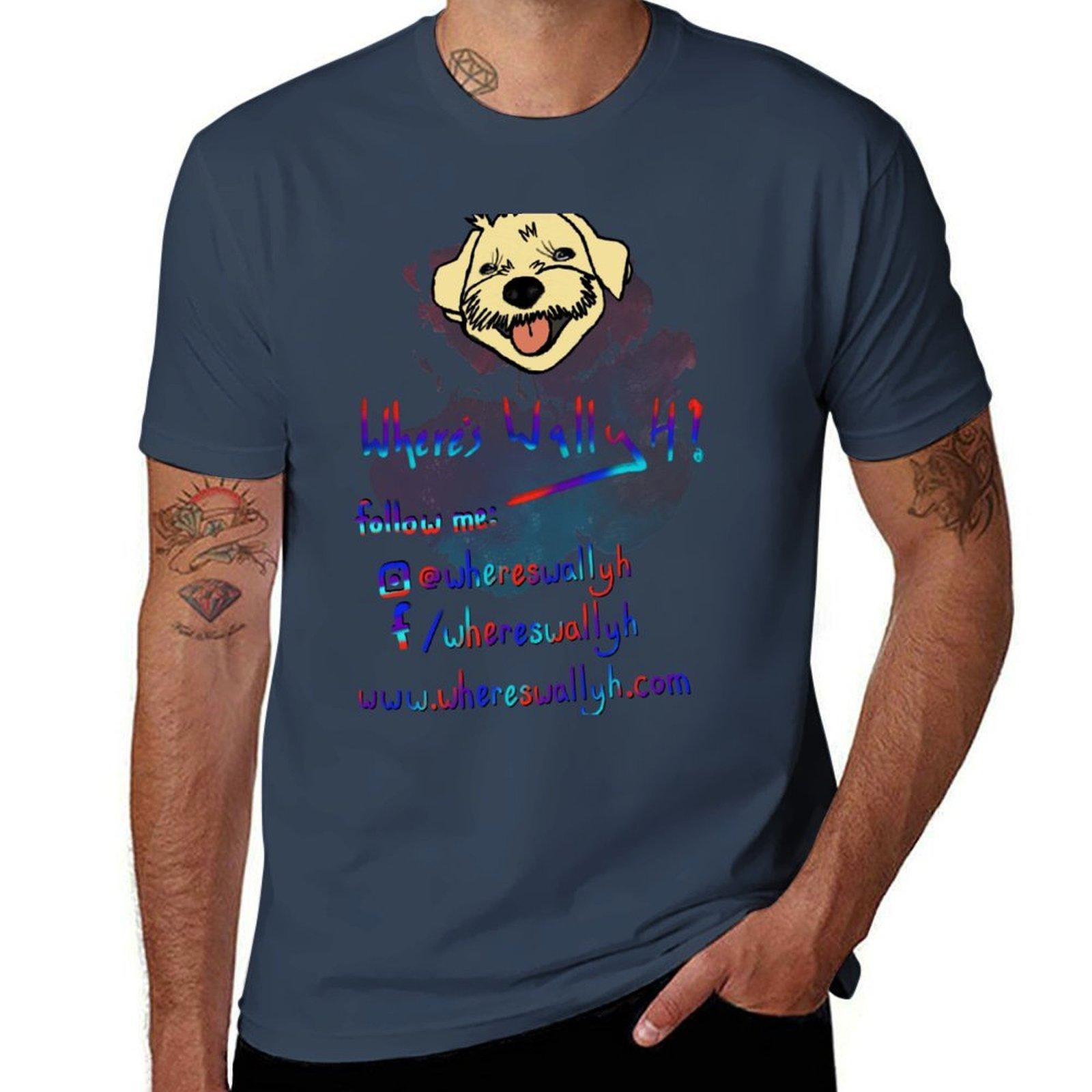 Where To Find Wheres Wally H Tshirt Casual Work Wear Tshirt S