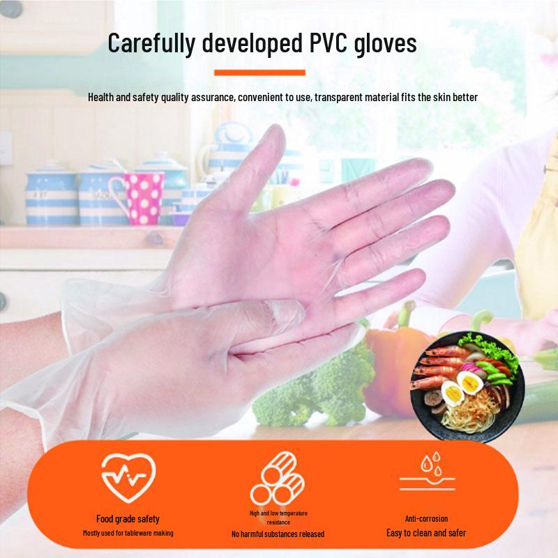 Xin Xian Pin Disposable Food-Grade PVC Gloves