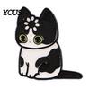 Cat Shape Brooch Cartoon Pin for Clothing, Enamel Kitten Alloy Badge Clothing Accessories Pin, Backpacks Hats Scarves Decorative Accessory,