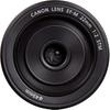Canon Single Focus Wide Angle Lens EF-M22mm F2 STM Mirrorless SLR Compatible Black, Black
