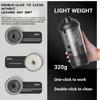 Elektrische Protein Shaker Flasche Automatischer Rührbecher Tritan Material Tasse Sport Gesundheits Tasse Wasserdicht Wiederaufladbare Tasse (Grün)