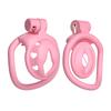 Negative/Micro/Small Chastity Cage for Sissy Sex Toy with 4 Size Cock Ring Pink/Black Bdsm Penis Urethral Lock Adult Toy for Men