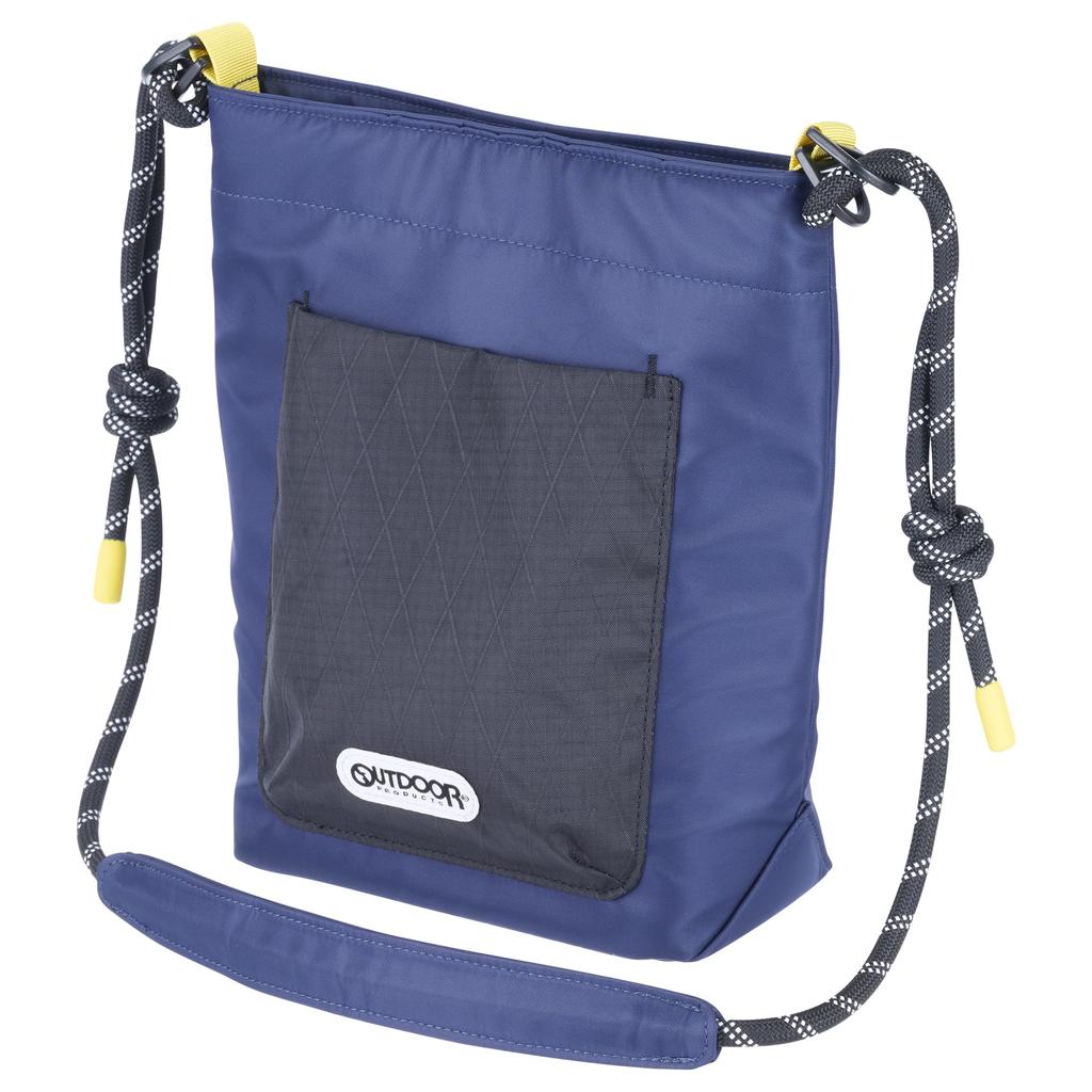 Hakuba OUTDOOR PRODUCTS Rope Camera Mini Shoulder 4977187005769 Bag, AZ, Large, Navy, Lightweight, Compact, Water-Repellent, AMZODRCMSBLNV,