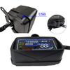 Digital Motorcycle Speedometer Odometer Clock with Gear Display Multifunction Plastic Gauge Dashboard Panel for Universal Bikes