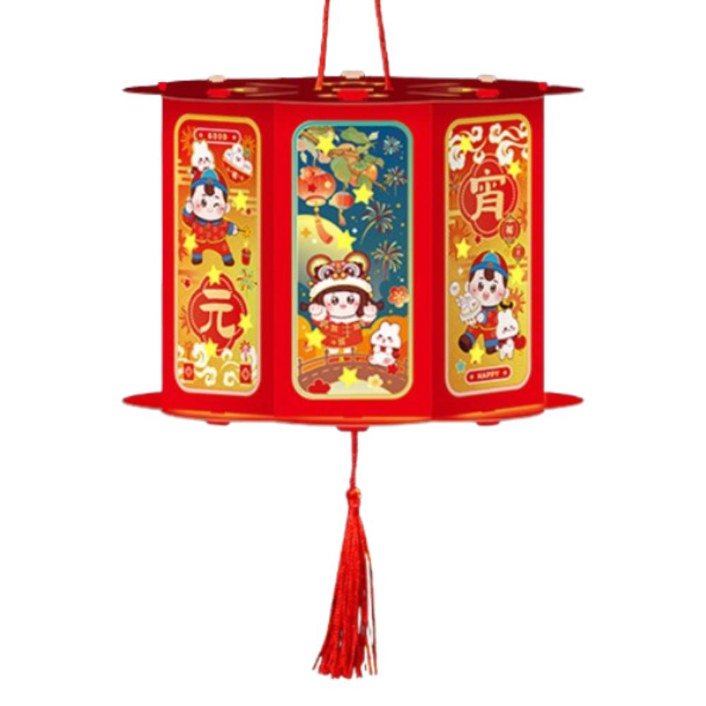 

Traditional 2025 Snake Year Portable Lantern Chinese Style Celebration Lantern Home New Year Gift Style 5