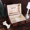 Retro Vintage Creative Home Decor With Lock Money Saving Box Coin Boxes Treasure Box Storage Box