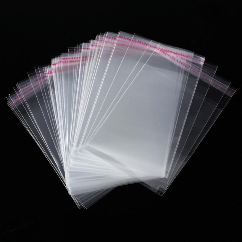 

Custom OPP Self-Sealing Transparent Plastic Bags for Clothing & Masks