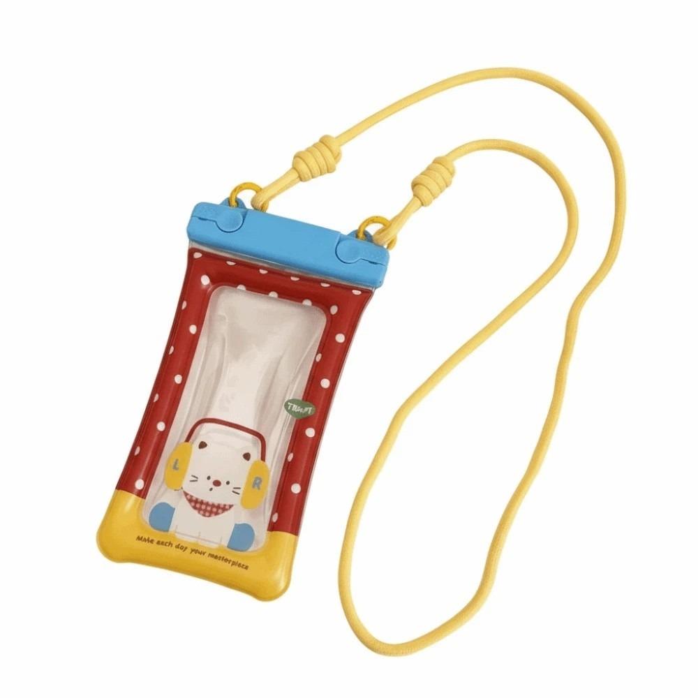 Lightweight Waterproof Phone Pouch Cartoon Animal Printed Crossbody Dry Bag  Summer Style 7