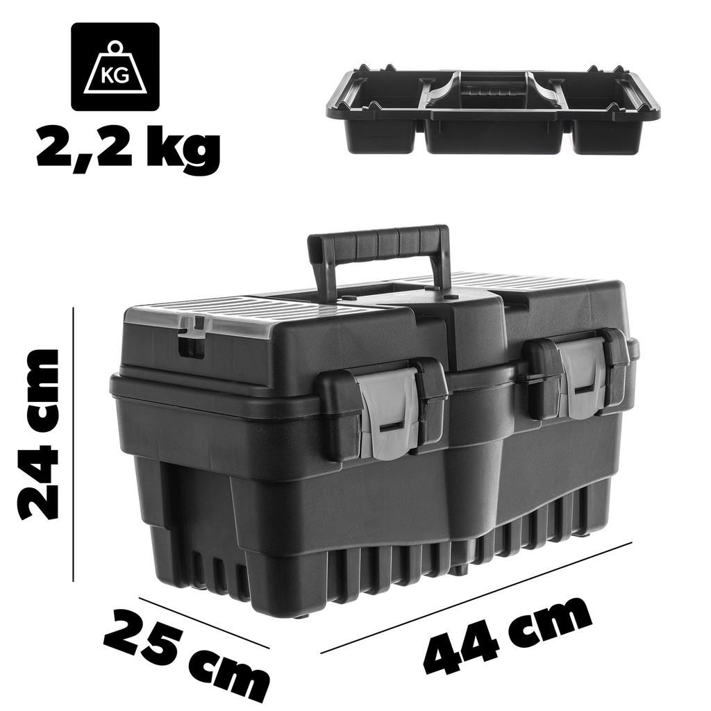 Skrzynka Narzędziowa Organizer Na Narzędzia Pro Skrzynia Warsztatowa System