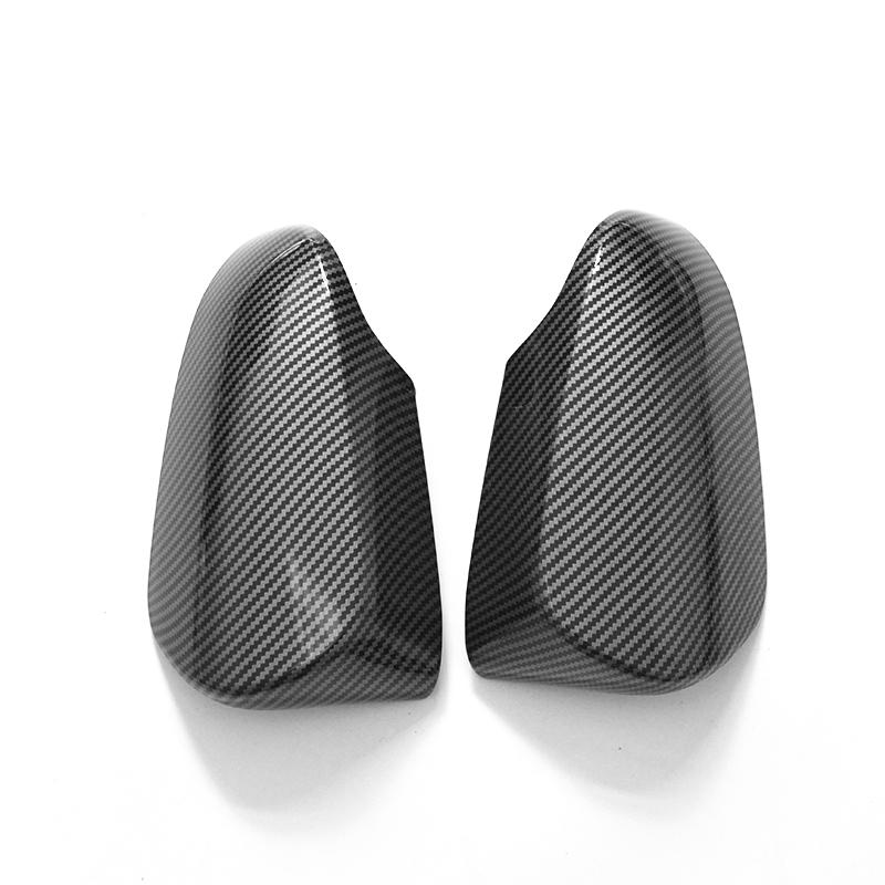 For Toyota COROLLA ALTIS Auris AXIO E170 E180 E160 2013-2017 ,black Carbon Fiber Rearview Mirror Cover Replacement Buckle