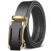 Trendy Youth & Middle-Aged Men's Genuine Leather Automatic Buckle Belt - Korean Style for Casual & Business Wear