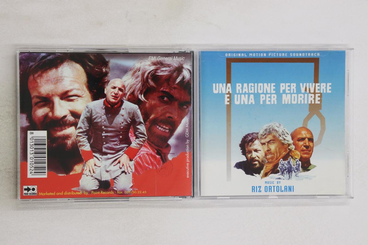 

CD OST, RIZ ORTOLANI - Una Ragione Per Viver E Una Per Nor PRCD105 Point Records 1994 Italy Soundtracks & Musicals Used