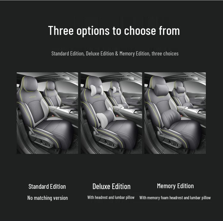 Lynk & Co 08 Five-Seater Leather Car Seat Cushion - All-Season Style