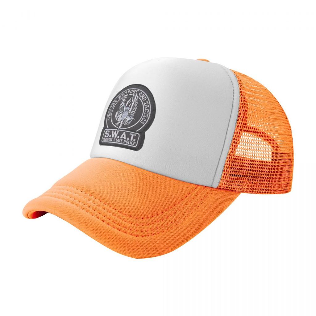 Printed Army AWAT Eagle Pool Party Mesh Baseball Caps Men Camping Female Beach Sunscreen Hat Hip Hop Trucker Cap