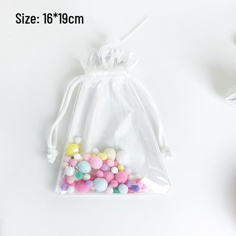 Labubu Transparent Silicone Cover for 15-19cm Cotton Doll Pendant