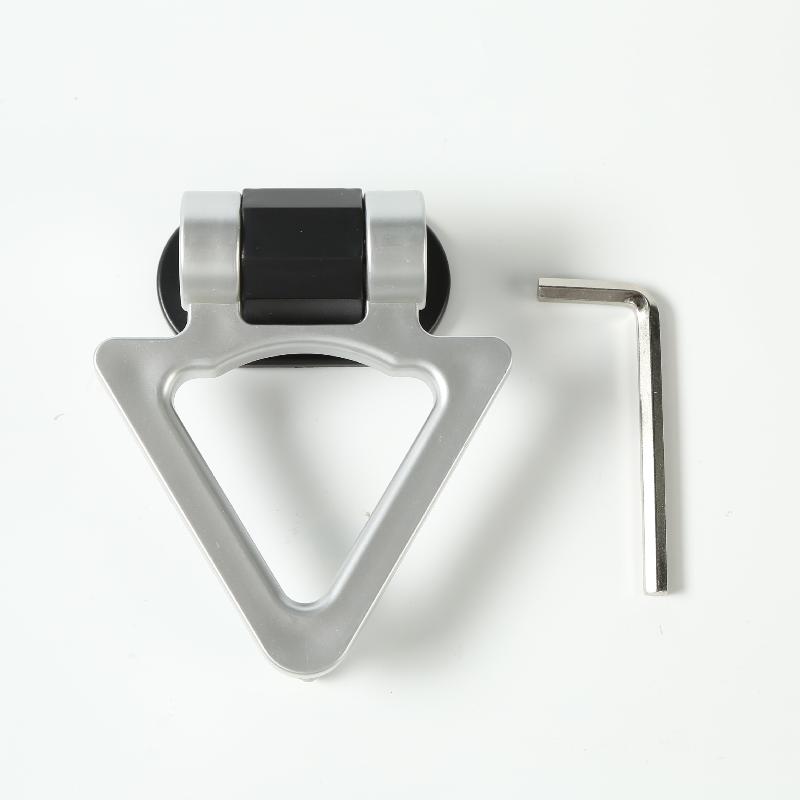ABS Car Styling Trailer Hooks Simulation Racing Ring Bumper Sticker Decoration Tow Hook Sticker Universal Vehicle Towing Hook